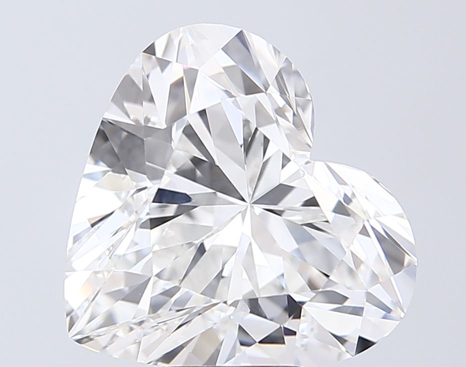 7.08 ct. heart Lab Grown Diamond front image