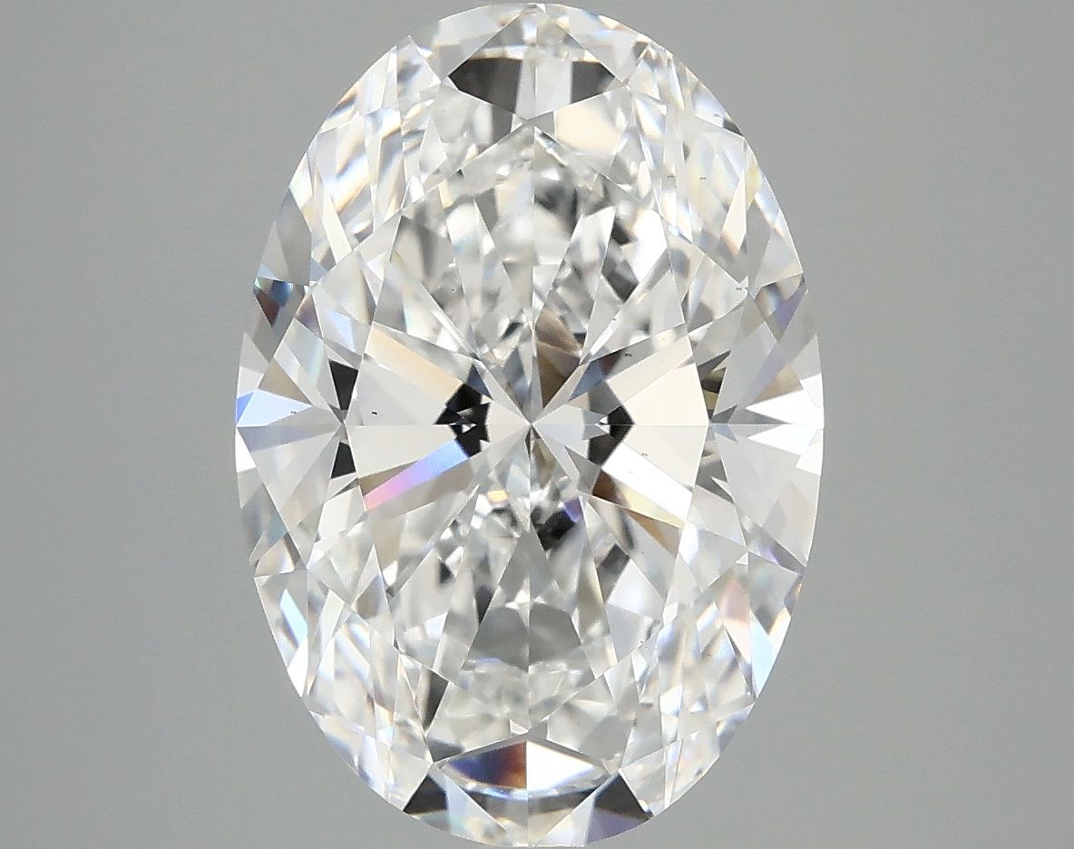 5.04 ct. oval Lab Grown Diamond front image