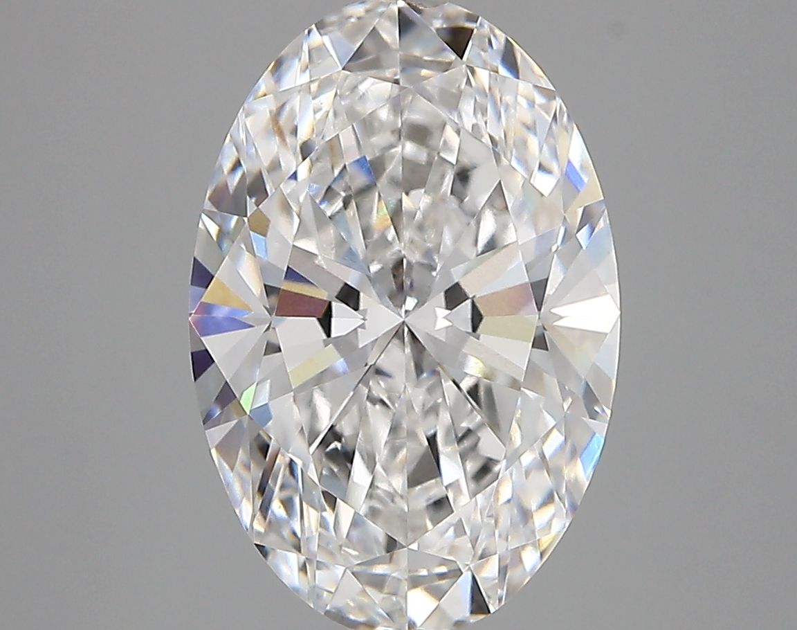 4.06 ct. oval Lab Grown Diamond front image