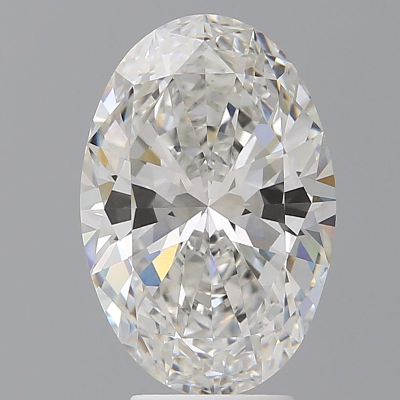 4.57 ct. oval Lab Grown Diamond front image