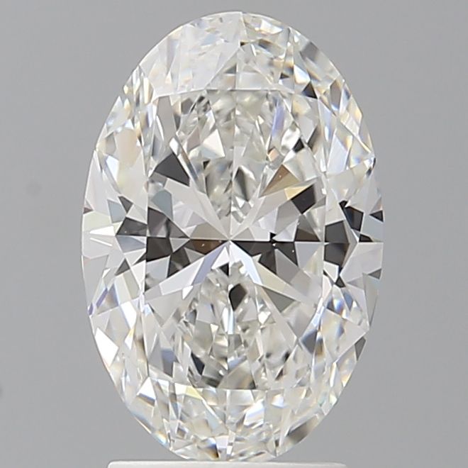 2.55 ct. oval Lab Grown Diamond front image