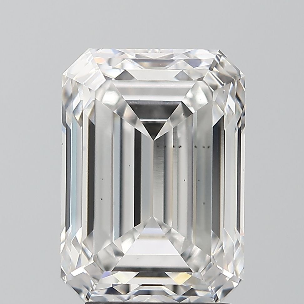 4.01 ct. emerald Lab Grown Diamond front image