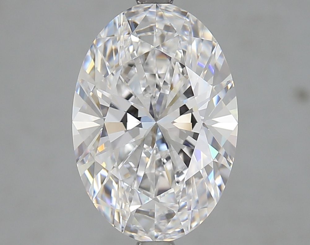 3.78 ct. oval Lab Grown Diamond front image