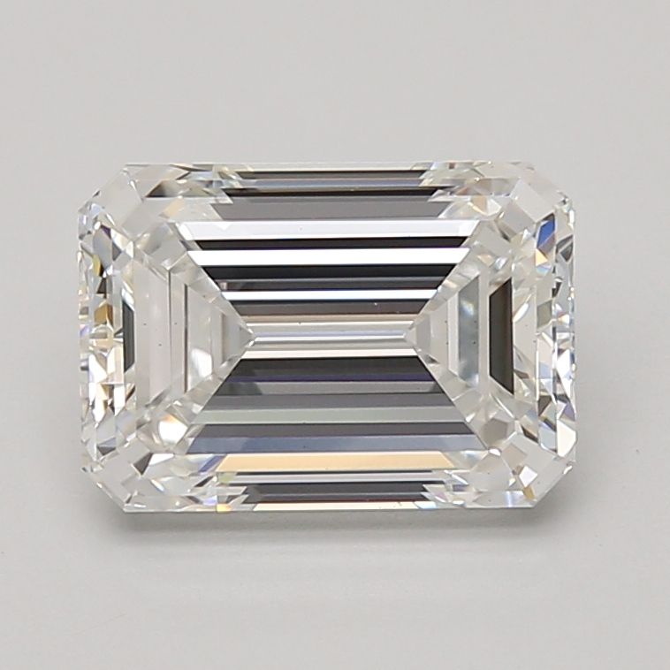 3.04 ct. emerald Lab Grown Diamond front image
