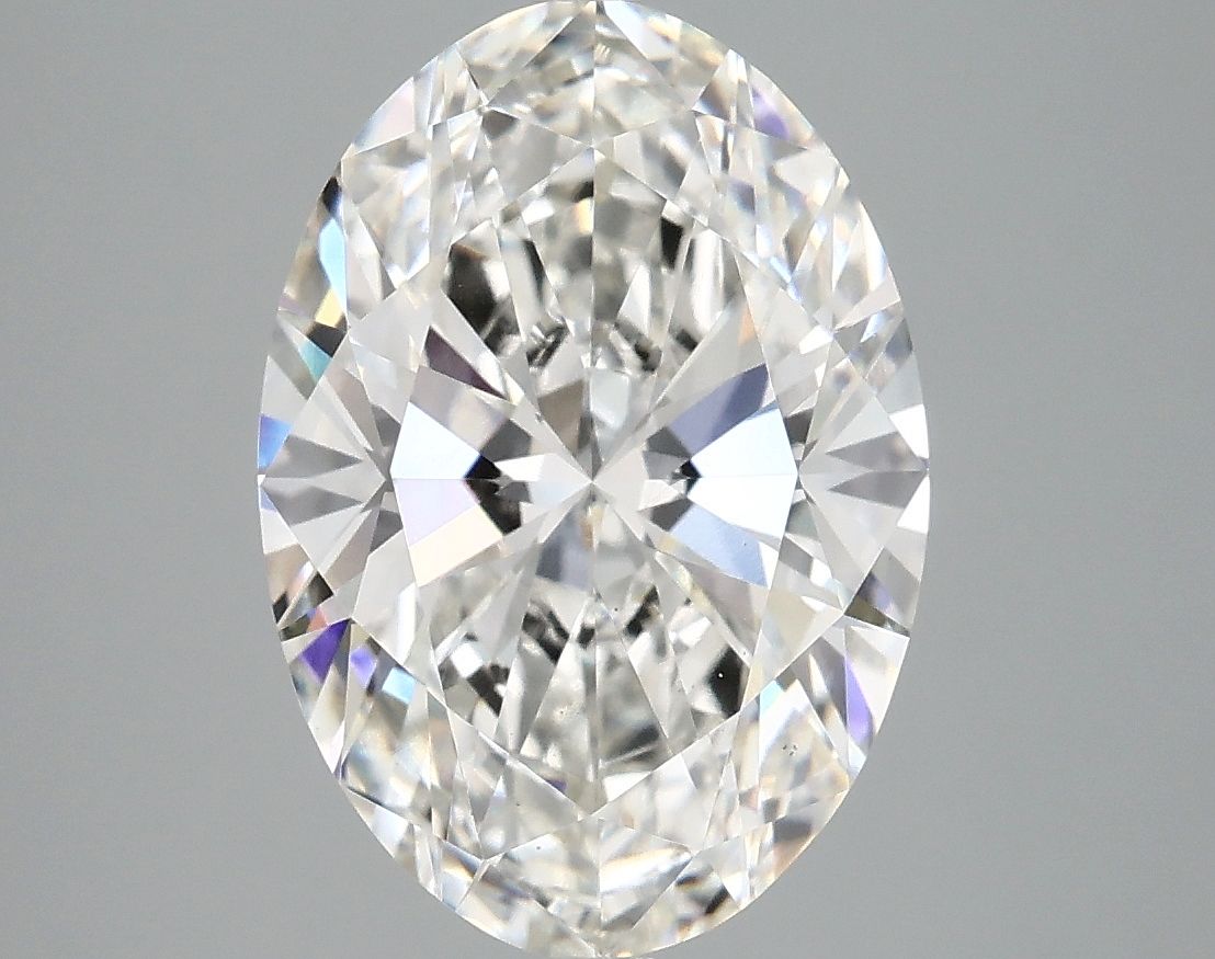 4.08 ct. oval Lab Grown Diamond front image
