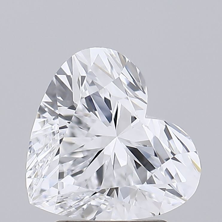 2.54 ct. heart Lab Grown Diamond front image