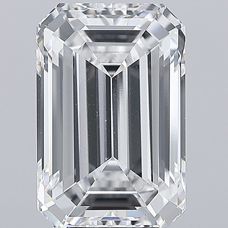 8.04 ct. emerald Lab Grown Diamond front image