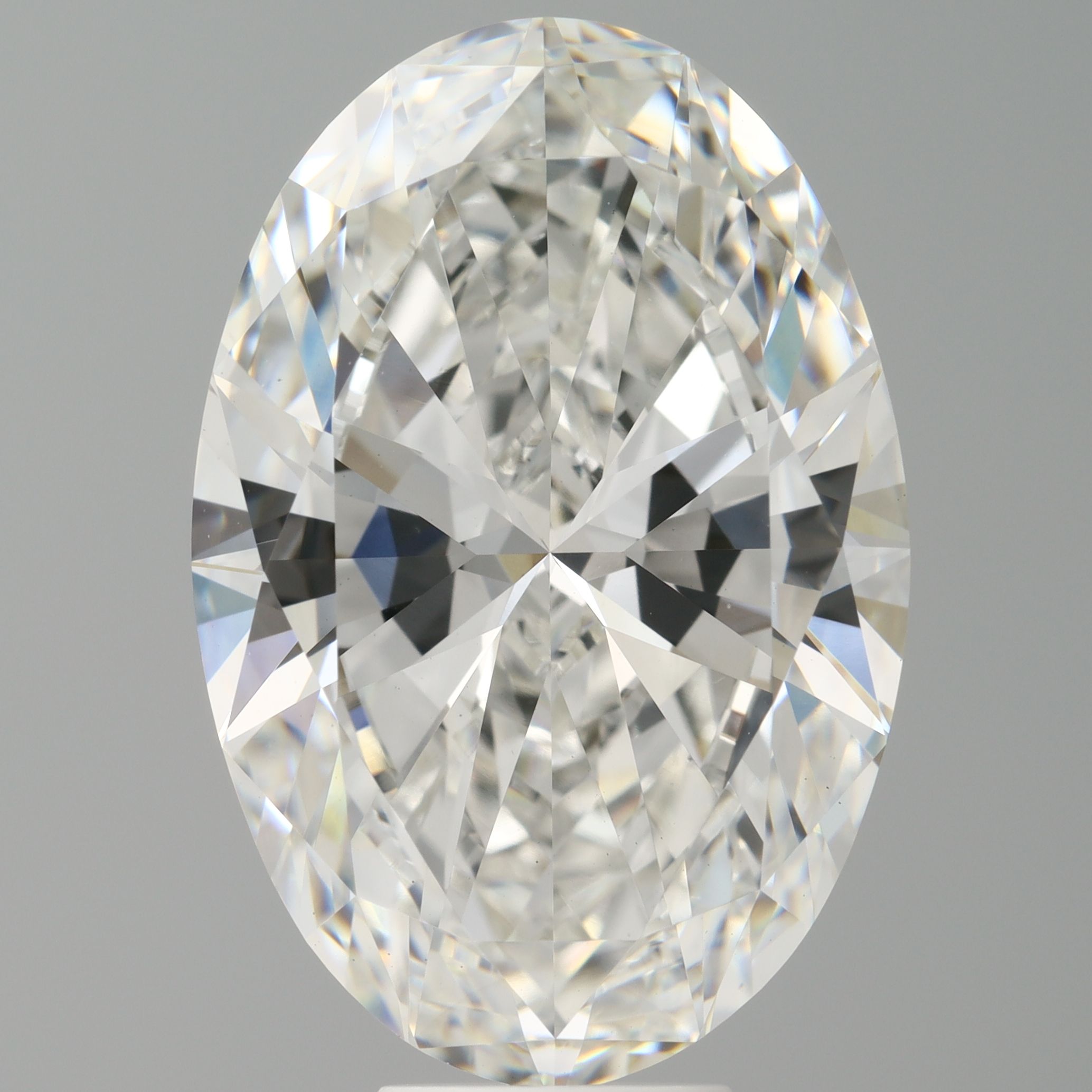 9.54 ct. oval Lab Grown Diamond front image