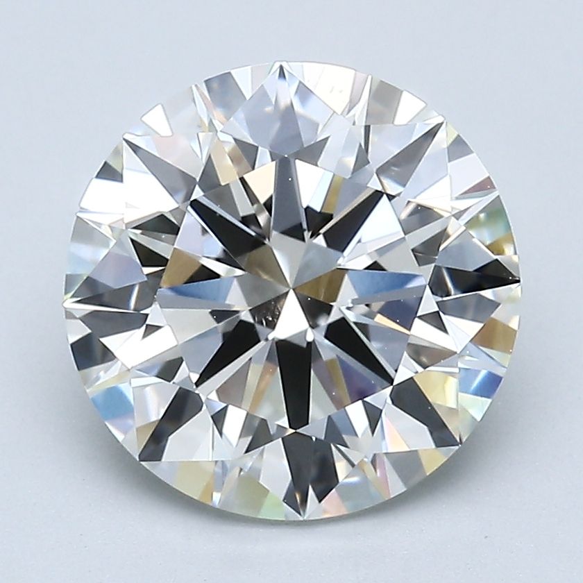 3.51 ct Round diamond