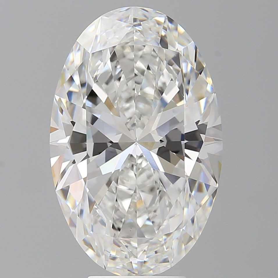 7.08 ct. oval Lab Grown Diamond front image