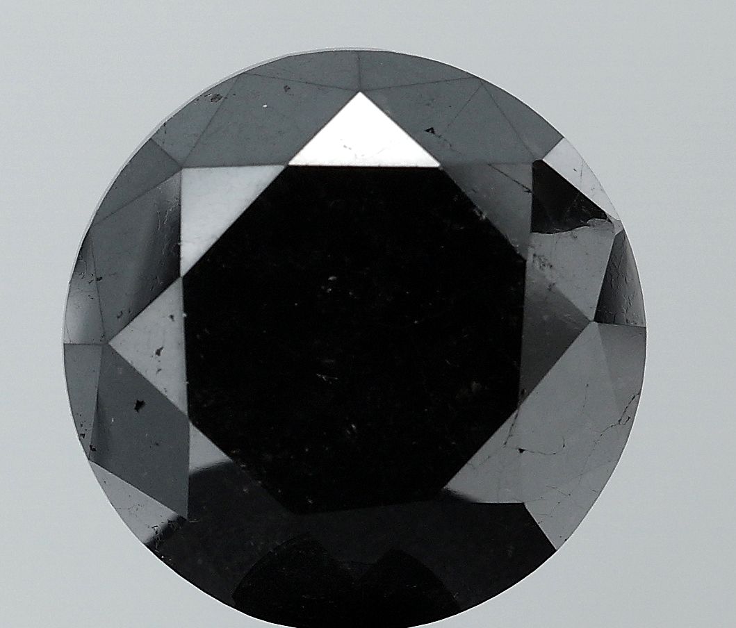 Diament 2.17 ct Fancy Black/VS2