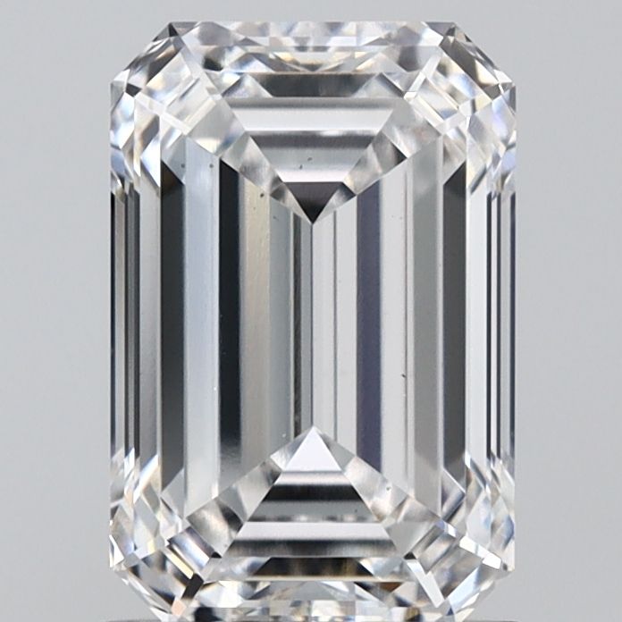 1.55 ct. emerald Lab Grown Diamond front image