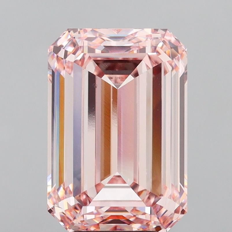 7.48 ct. emerald Lab Grown Diamond front image