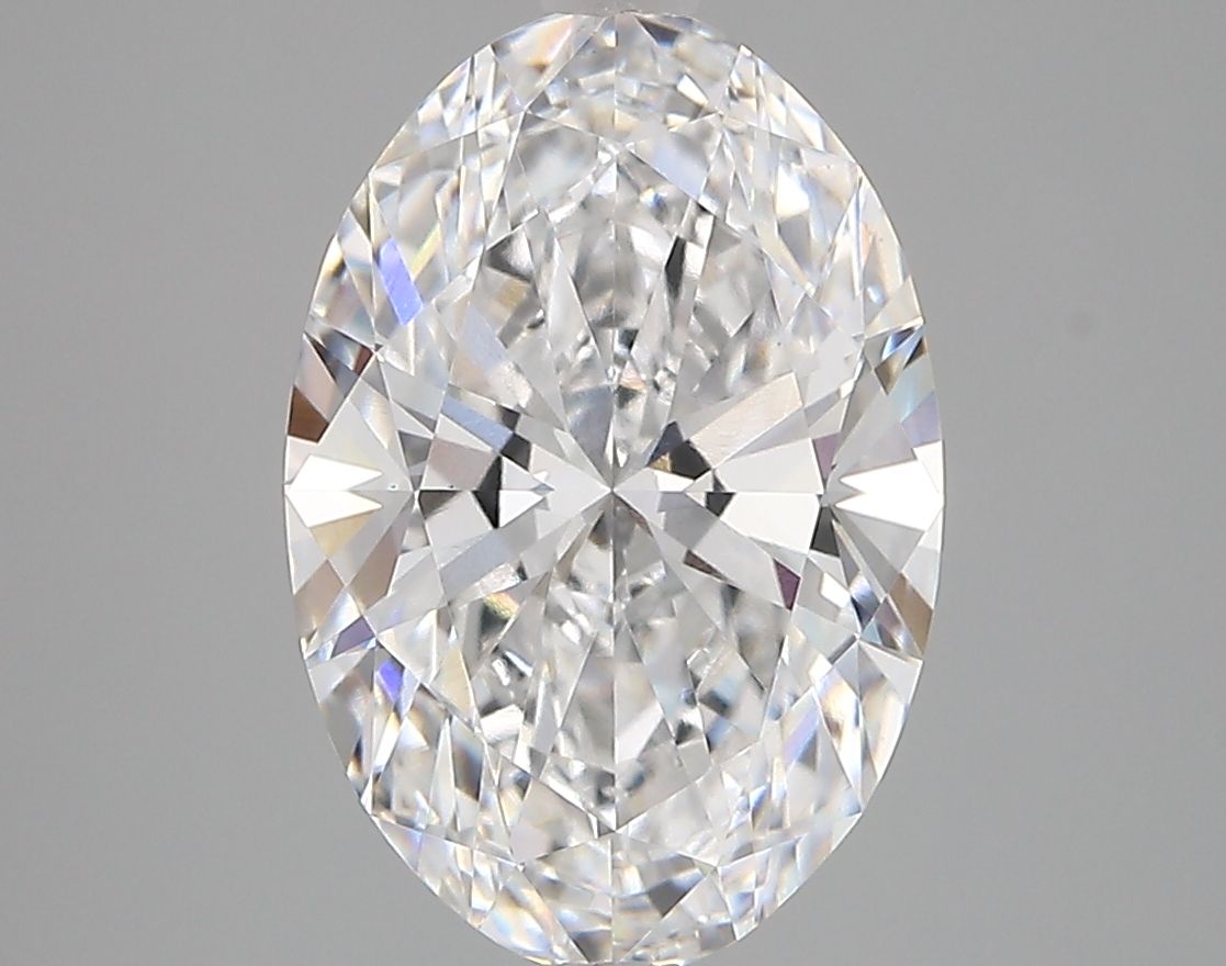 3.46 ct. oval Lab Grown Diamond front image