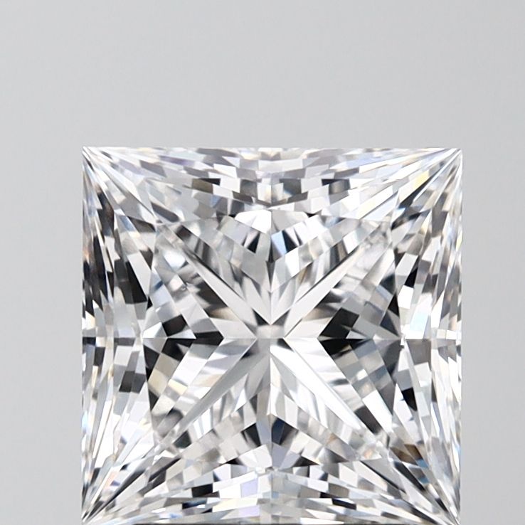 3.04 ct. princess Lab Grown Diamond front image