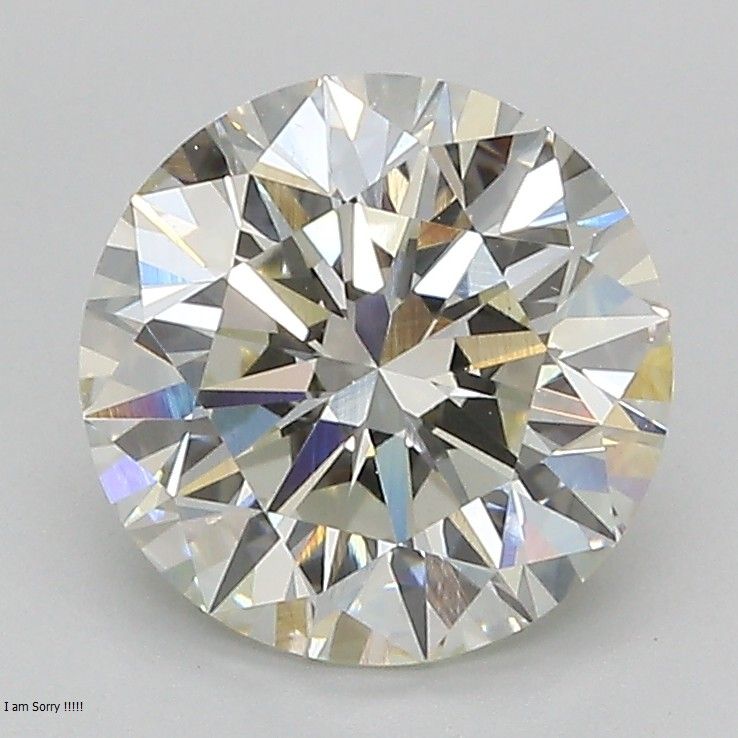 2.57 ct. round Lab Grown Diamond front image