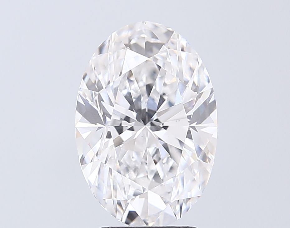 3.31 ct. oval Lab Grown Diamond front image
