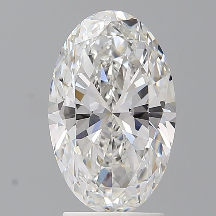2.56 ct. oval Lab Grown Diamond front image