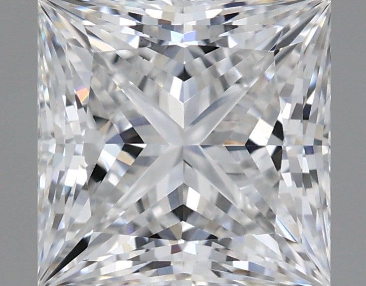 1.55 ct. princess Lab Grown Diamond front image