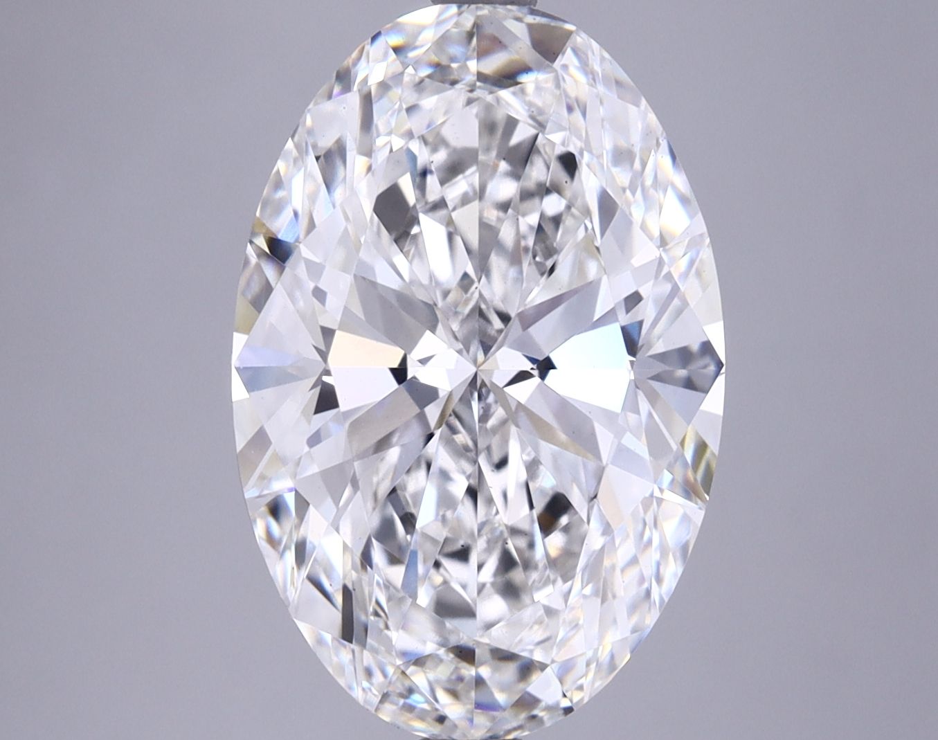 5.51 ct. oval Lab Grown Diamond front image