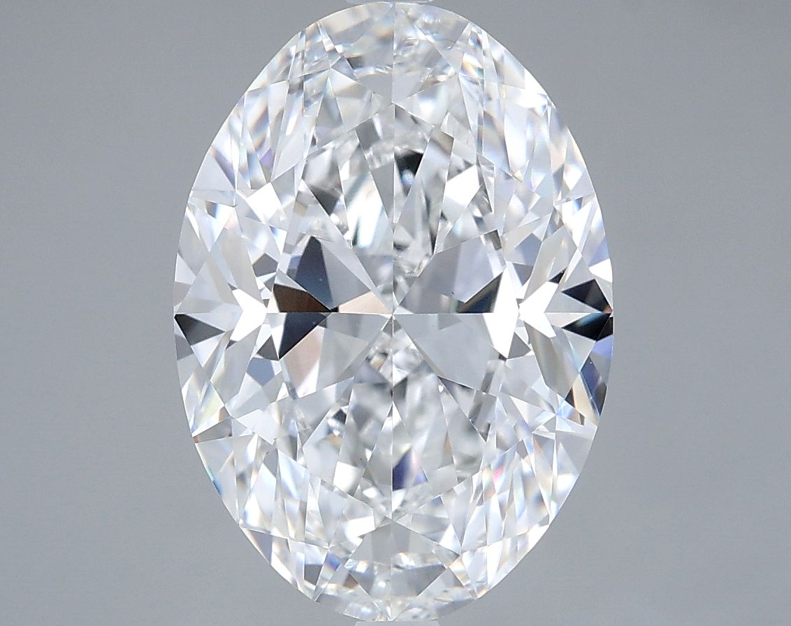 5.05 ct. oval Lab Grown Diamond front image