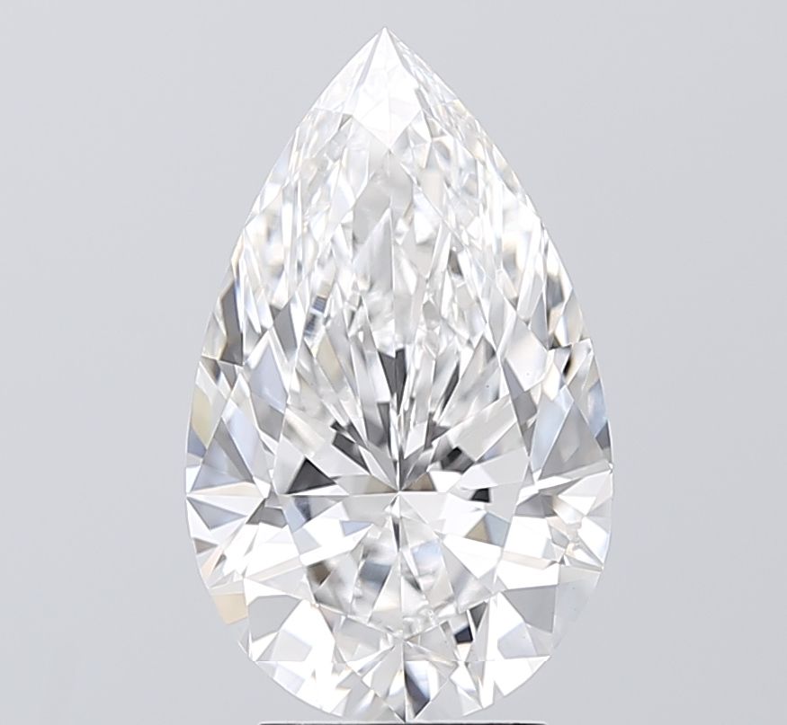 3.50 ct. pear Lab Grown Diamond front image