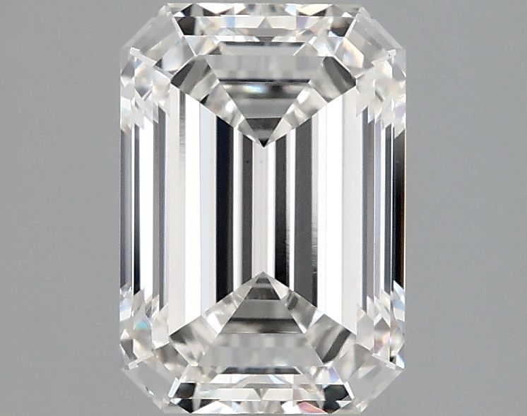 2.10 ct. emerald Lab Grown Diamond front image