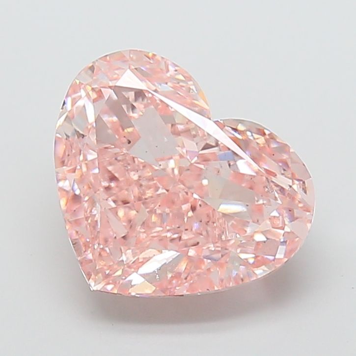 7.03 ct. heart Lab Grown Diamond front image