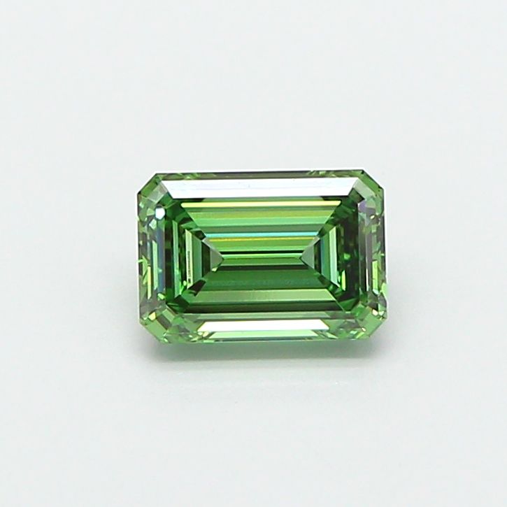 1.52 CT Fancy Vivid Green EMERALD