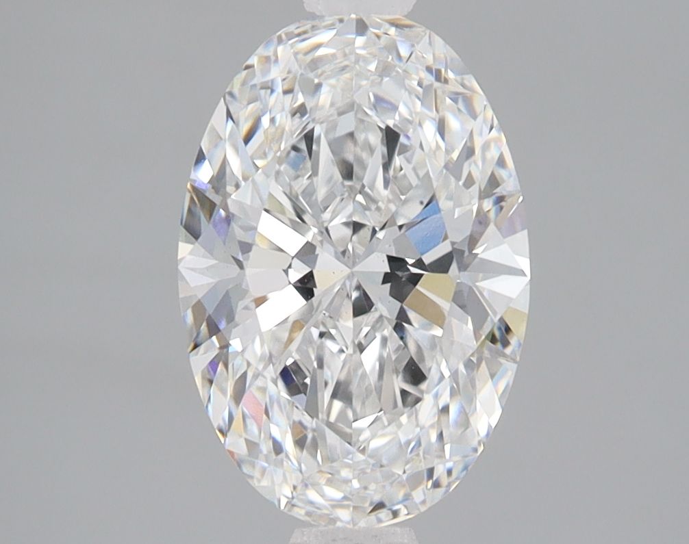 2.10 ct. oval Lab Grown Diamond front image