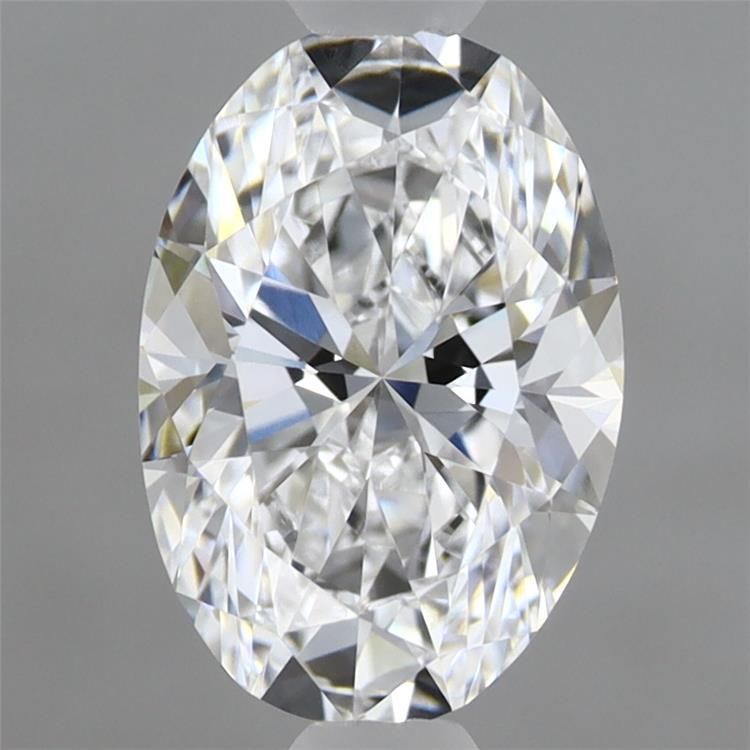1.38 ct. oval Lab Grown Diamond front image