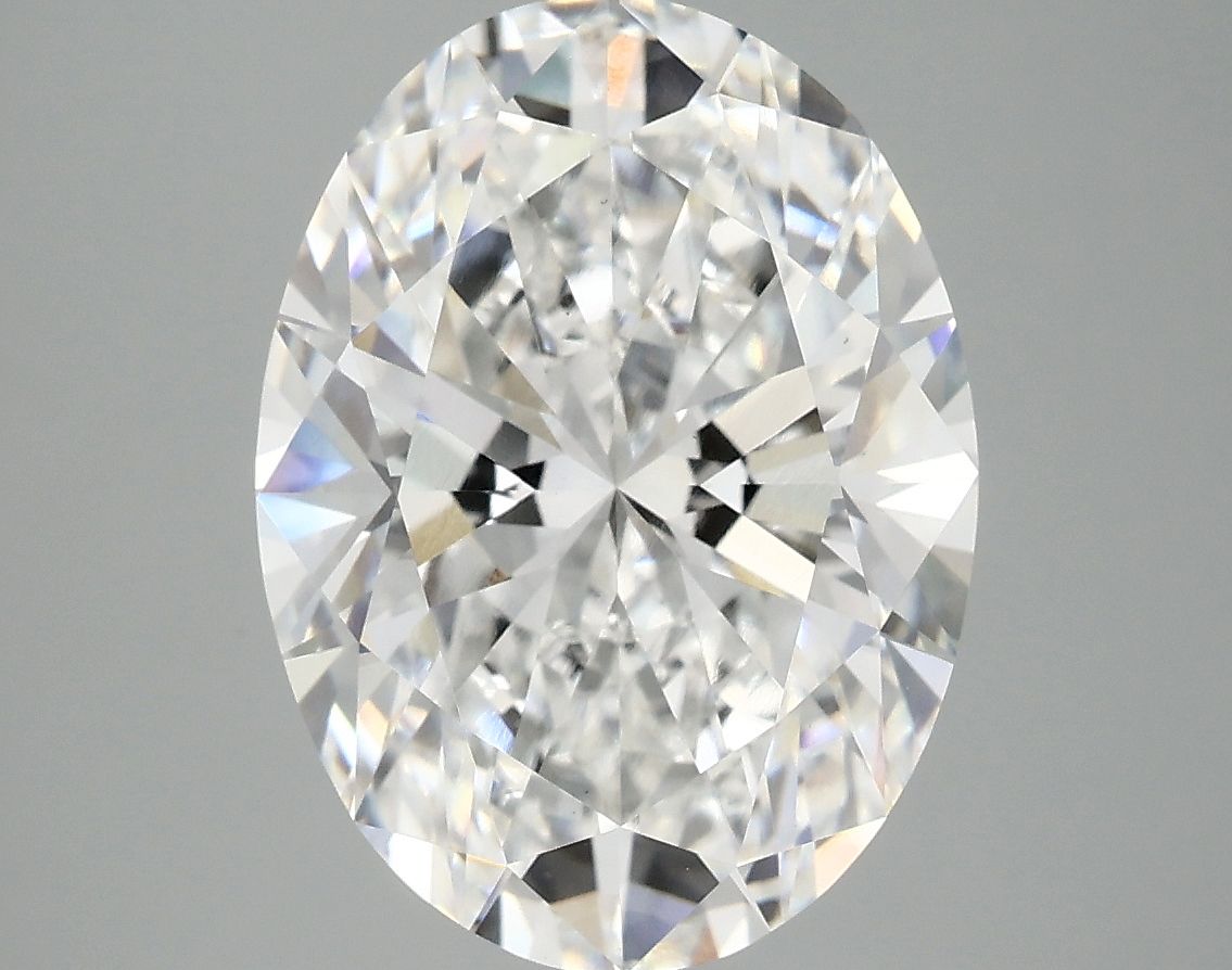 5.09 ct. oval Lab Grown Diamond front image