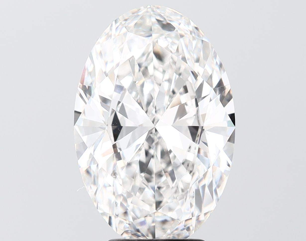 5.03 ct. oval Lab Grown Diamond front image