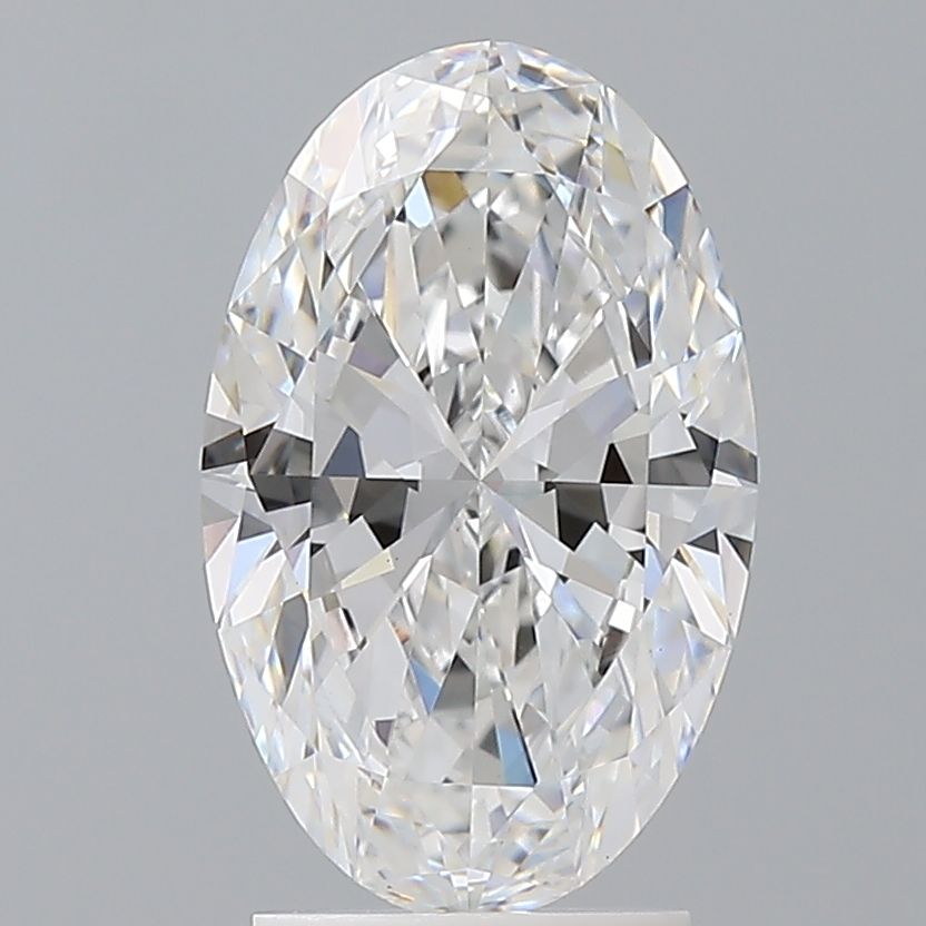 2.55 ct. oval Lab Grown Diamond front image