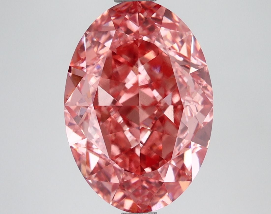 4.00 ct. oval Lab Grown Diamond front image