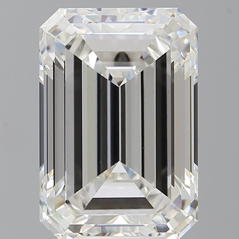 7.57 ct. emerald Lab Grown Diamond front image