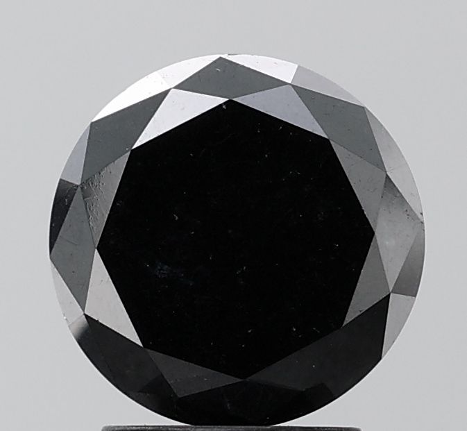 Diament 2.58 ct Fancy Black/VS2