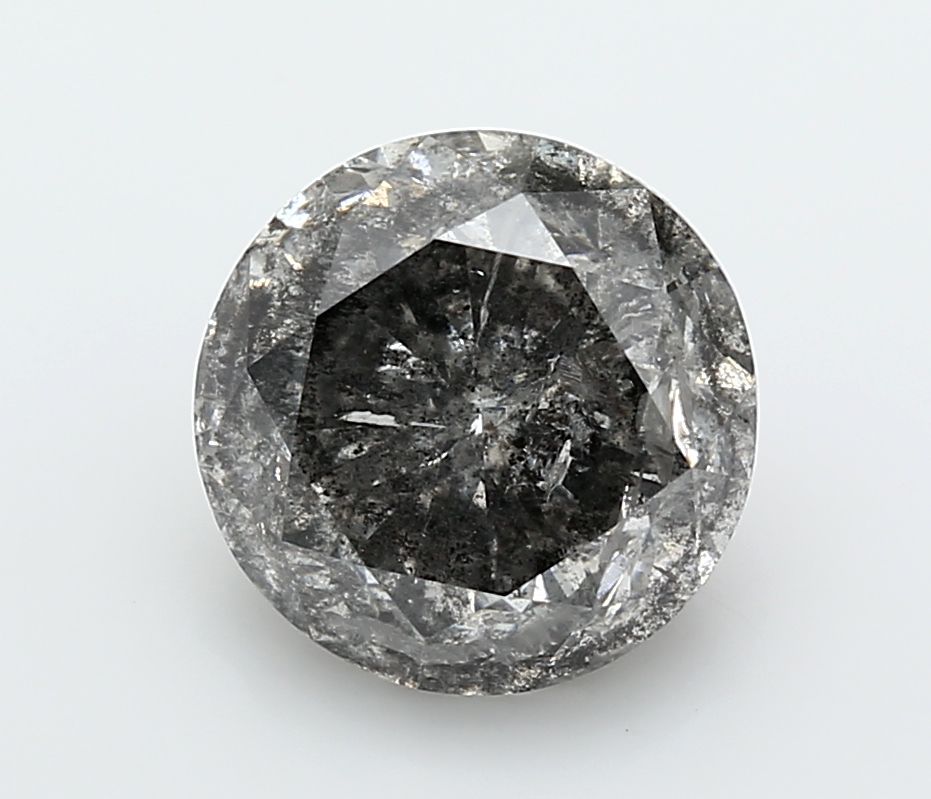 Diament 5.25 ct Fancy Dark Gray/I2