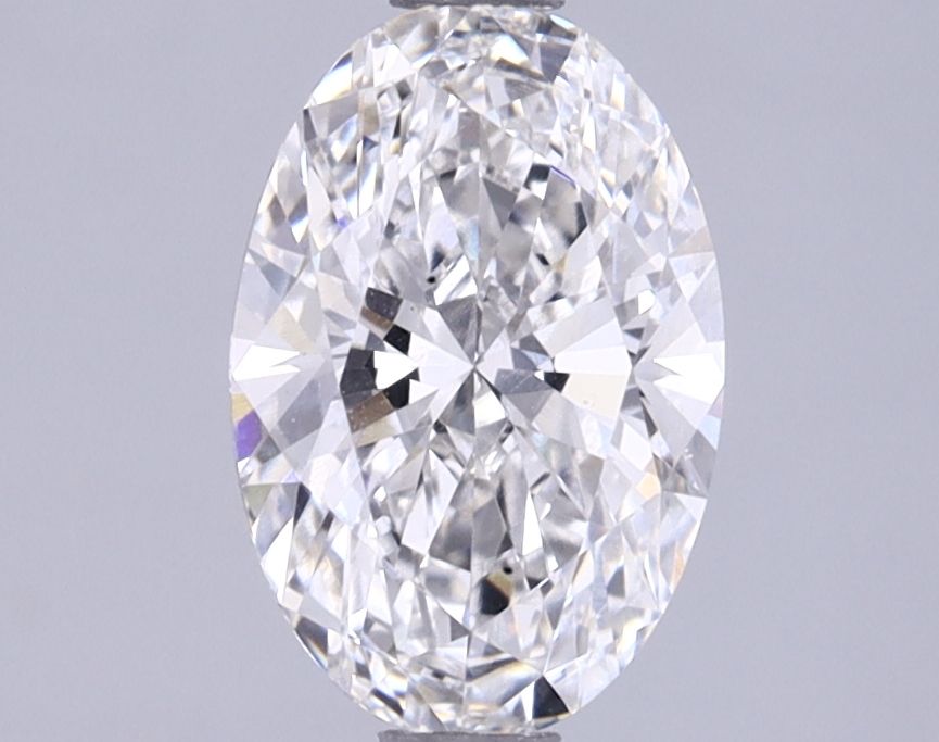 1.39 ct. oval Lab Grown Diamond front image