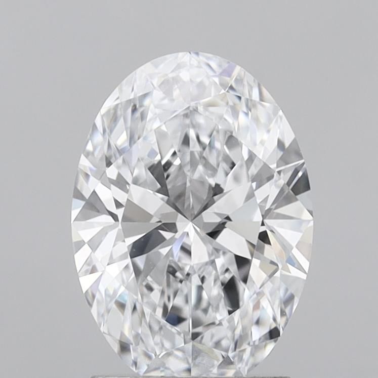 2.03 ct. oval Lab Grown Diamond front image