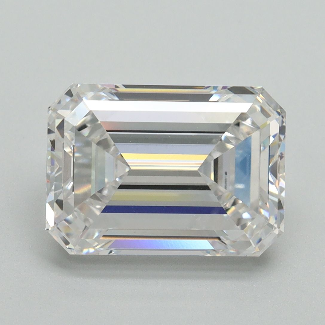 4.11 ct. emerald Lab Grown Diamond front image