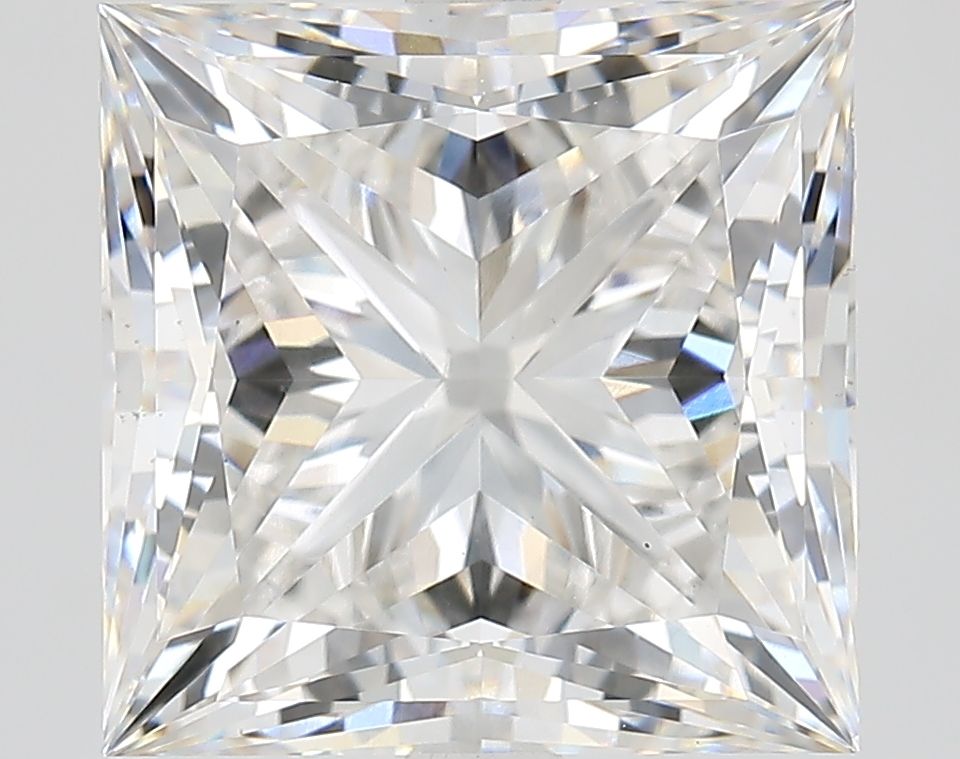 6.08 ct. princess Lab Grown Diamond front image