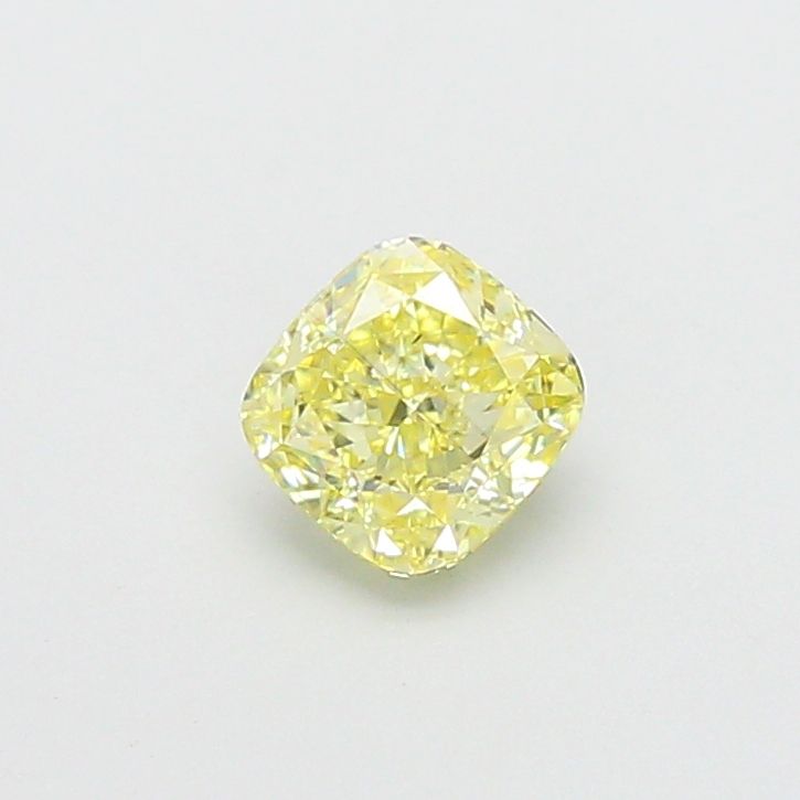 1.07 CT Fancy Yellow CUSHION MODIFIED