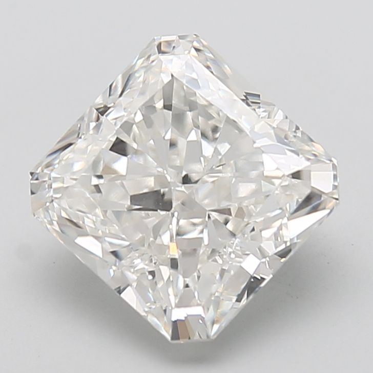 6.58 ct lab-grown Square radiant Diamond