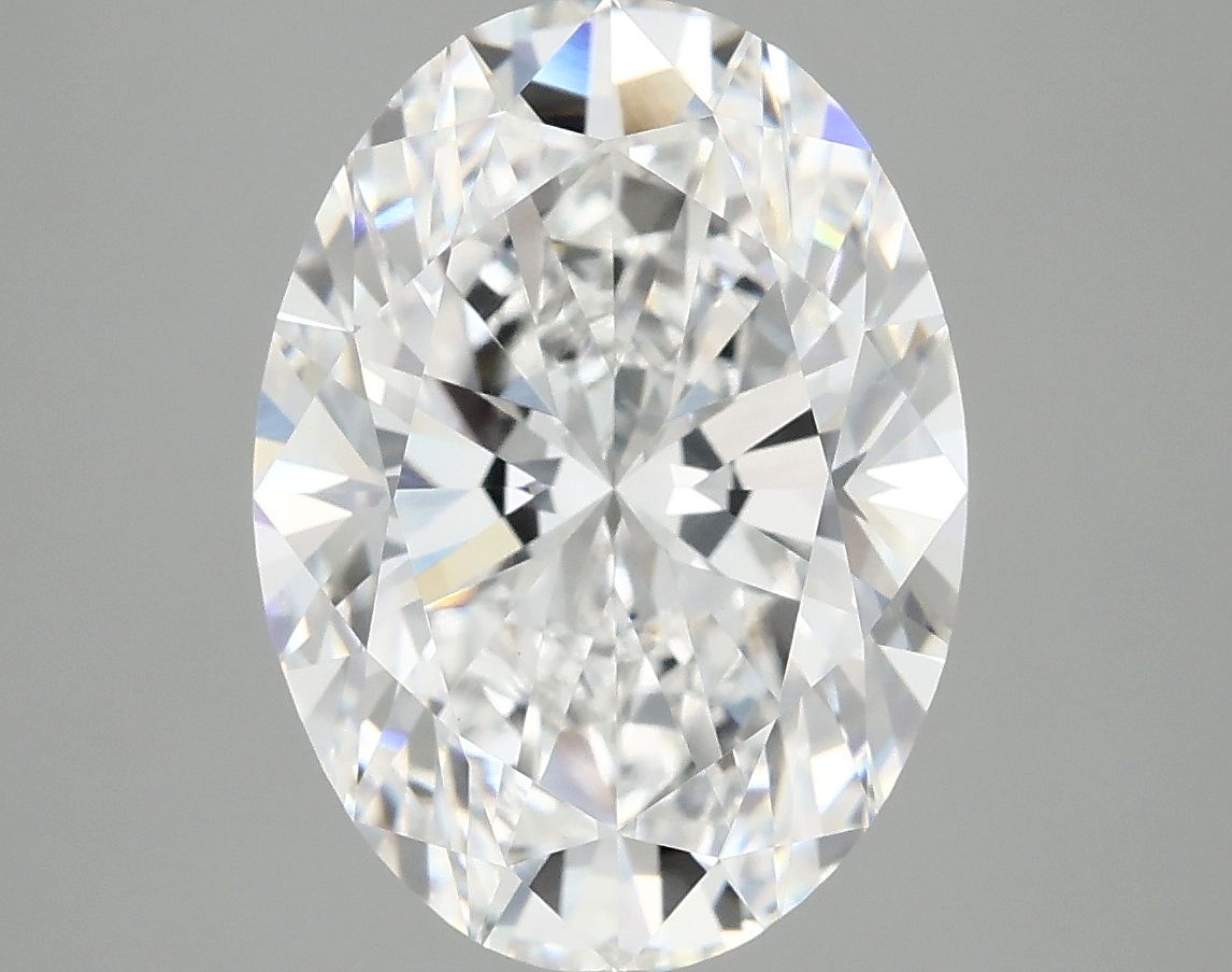 5.02 ct. oval Lab Grown Diamond front image
