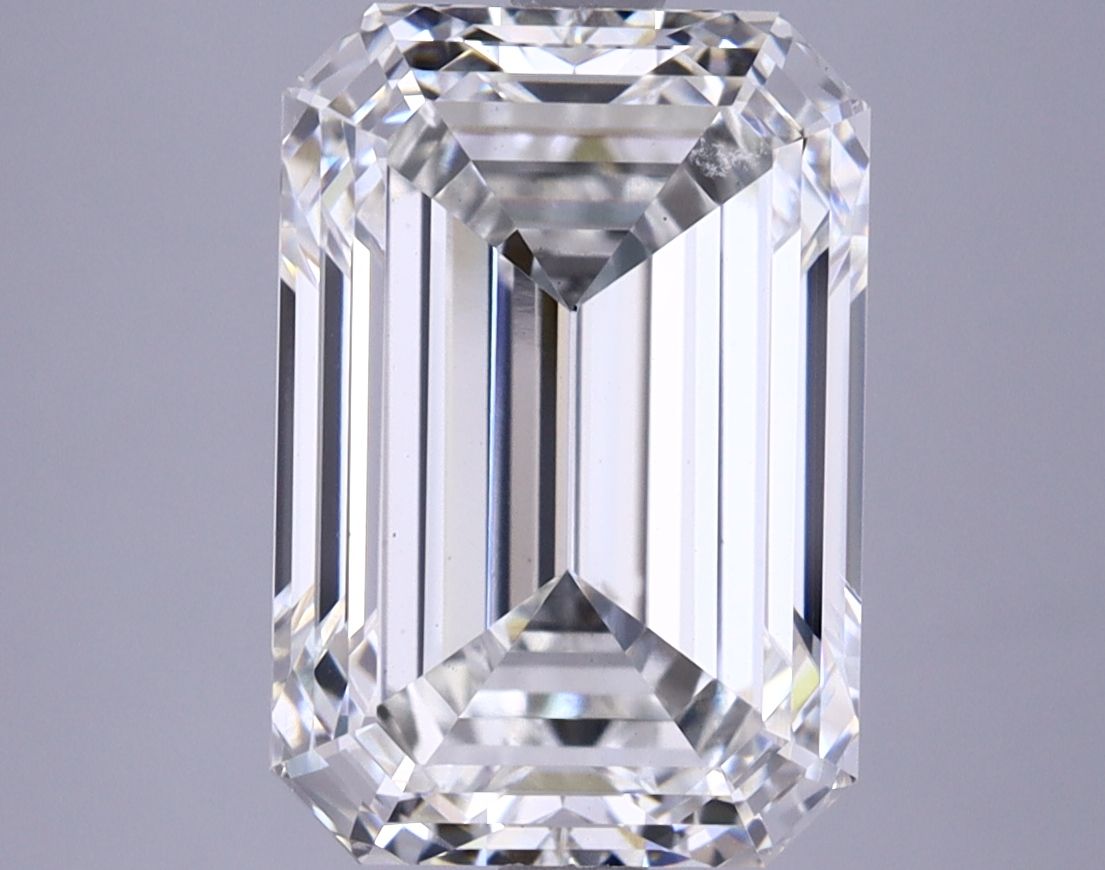 5.01 ct. emerald Lab Grown Diamond front image