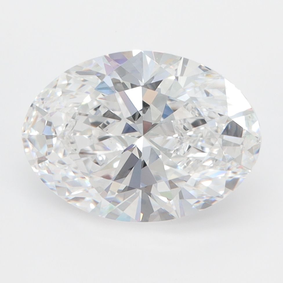 3.00 ct. oval Lab Grown Diamond front image