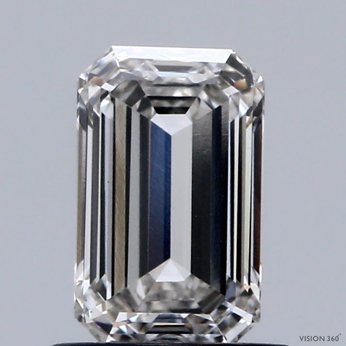 1.07 ct. emerald Lab Grown Diamond front image