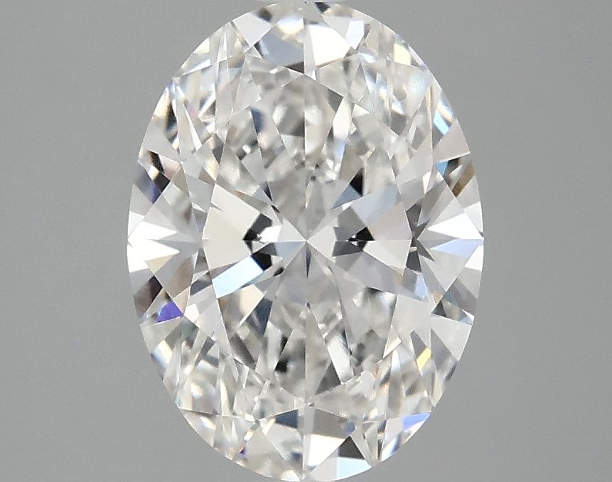 2.08 ct. oval Lab Grown Diamond front image