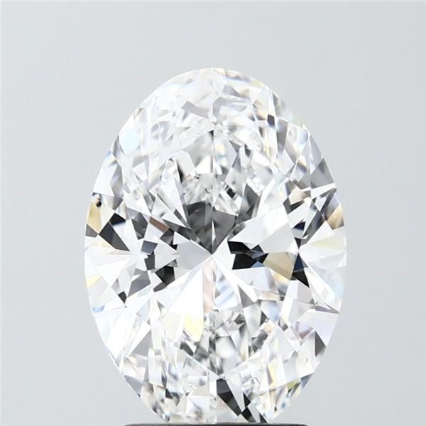 3.01 ct. oval Lab Grown Diamond front image